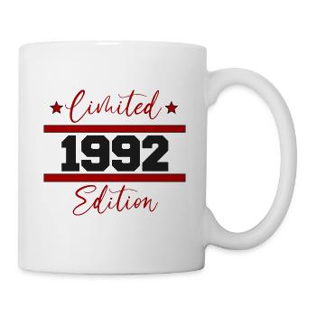 Édition limitée Né 1990 30e anniversaire - Mug blanc - blanc - Droite