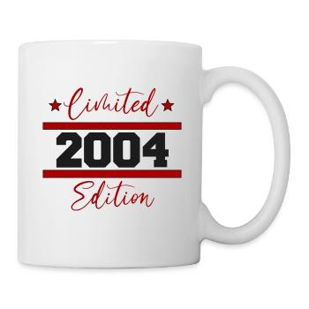 Limited Edition Born 2004 18th birthday - Mug - white - Right