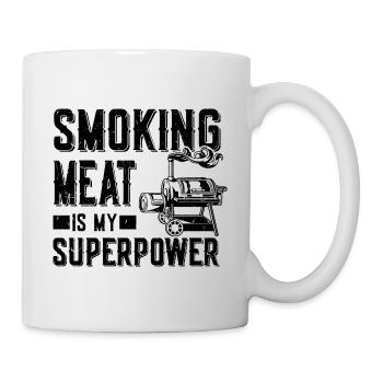 Meat Smoking | Grilling Grill Master Gifts - Mug - white - Right