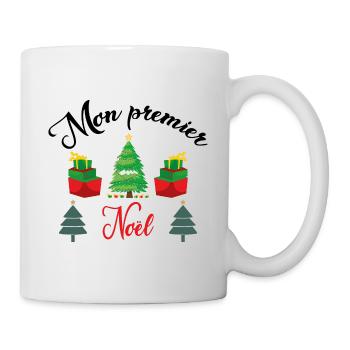 Mon Premier Noel 2023 - Mug blanc - blanc - Droite
