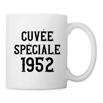 Cuvée spéciale 1952 - Mug blanc - blanc - Droite