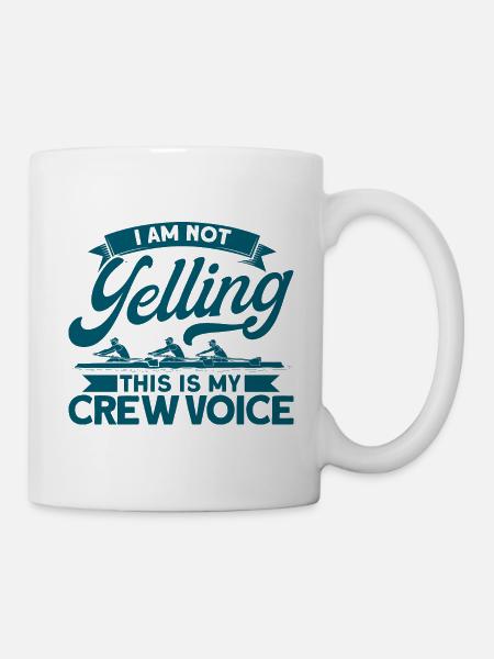 Équipe d’aviron Cadeau d’équipe d’aviron - Mug blanc - blanc