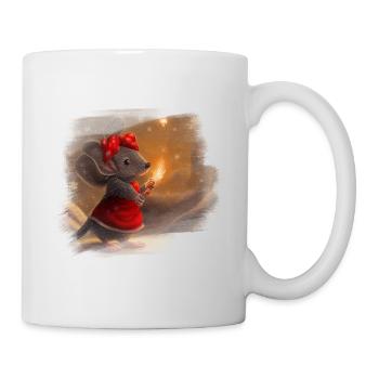 Mouse Christmas Gift - Mug - white - Right