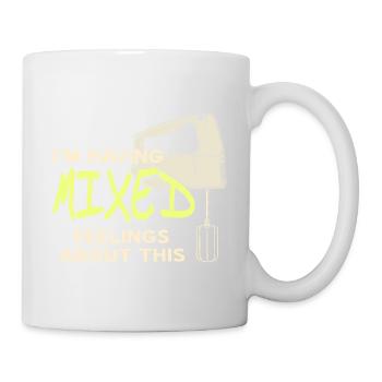 I'm Having Mixed Feelings About This Retro Baking - Mug - white - Right