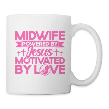Obstétricien Sage-femme LD Travail Cadeau - Mug blanc - blanc - Droite