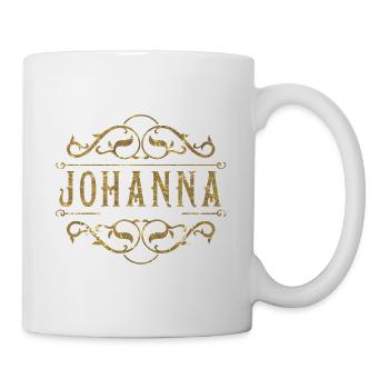 Johanna gold - Tasse - Weiß - Rechts