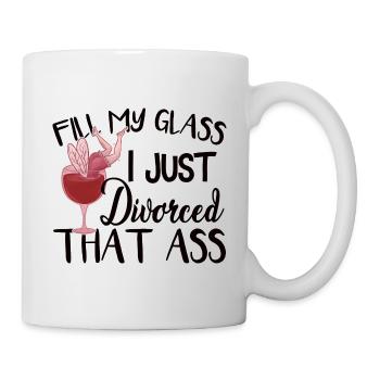 I Just Divorced - Mug - white - Right