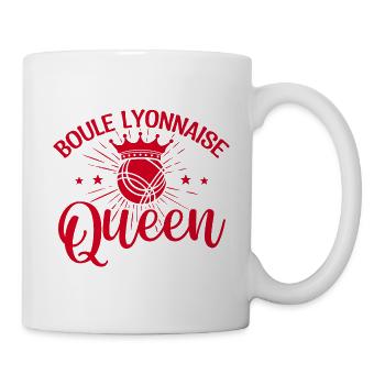 Boule Lyonnaise Queen - Mug blanc - blanc - Droite
