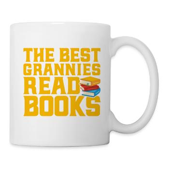Les meilleures grands-mères lisent des livres Lire le livre Gesc - Mug blanc - blanc - Droite