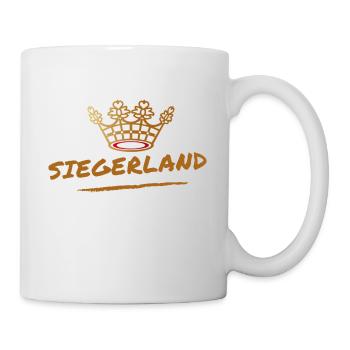 Siegerland - meine Heimat - Siegen - Wittgenstein - Tasse - Weiß - Rechts
