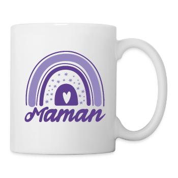 Cadeau maman. Meilleur maman. Super Maman. Mère. - Mug blanc - blanc - Droite