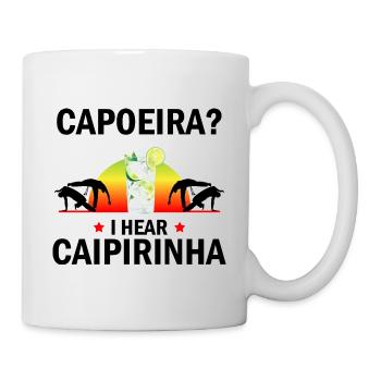 Capoeira Athletic pour la danse afro-brésilienne - Mug blanc - blanc - Droite