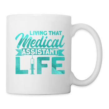 Assistant médical de la faculté de médecine Assis - Mug blanc - blanc - Droite