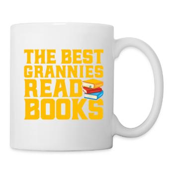 Les meilleures grands-mères lisent des livres Lire le livre Gesc - Mug blanc - blanc - Droite