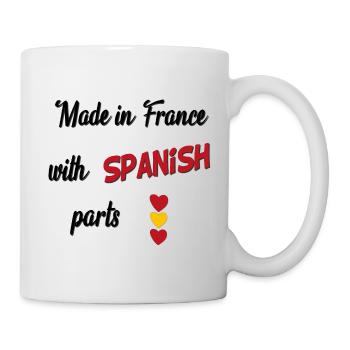 Français d'origine espagnole - Mug blanc - blanc - Droite