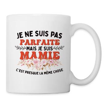 Je Suis Mamie Grand-Mère - Mug blanc - blanc - Droite