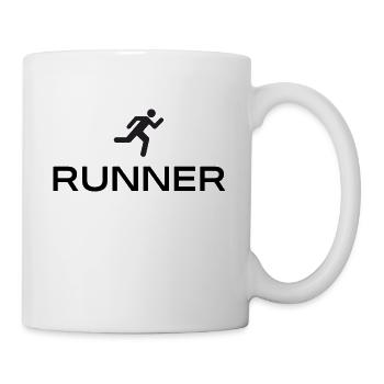Runner - with graphics - Mug - white - Right