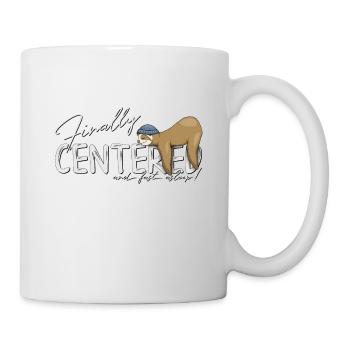 Finally in My Midst Zen Yoga Sloth - Mug - white - Right