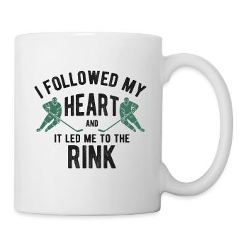 Eishockey - Tasse - Weiß - Rechts