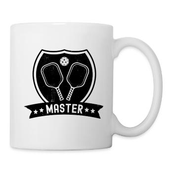 Pickleball Master Badge Funny Gift - Mug - white - Right