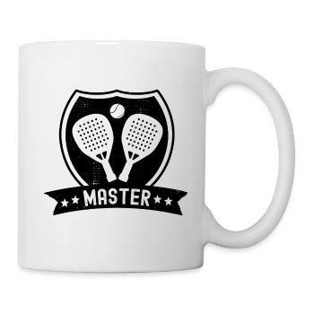 Padel-Meister - Tasse - Weiß - Rechts