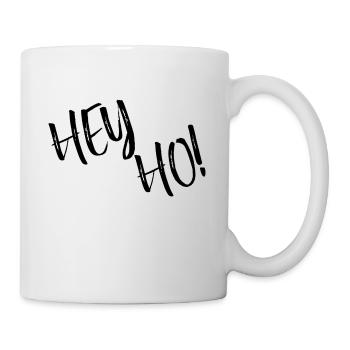 Lyrics - Hooray - Tasse - Weiß - Rechts
