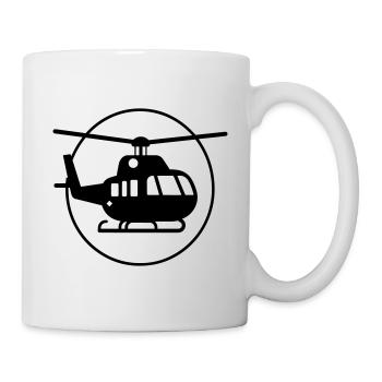 Helicopter - Mug - white - Right