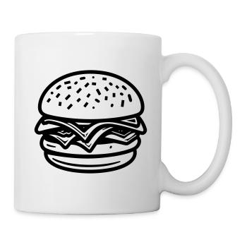 Hamburger - Tasse - Weiß - Rechts