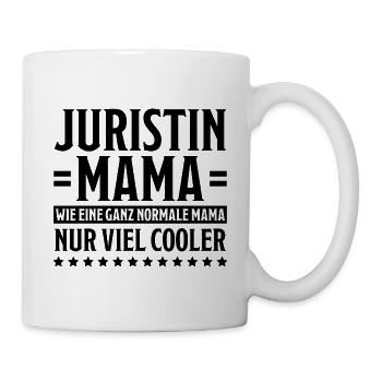 Juristin Beruf Lustige Spruch Jurist Jura Geschenk - Tasse - Weiß - Rechts
