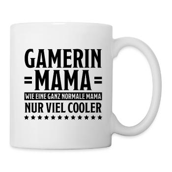Gamerin Spruch Videospiel Sprüche Gamerin Geschenk - Tasse - Weiß - Rechts