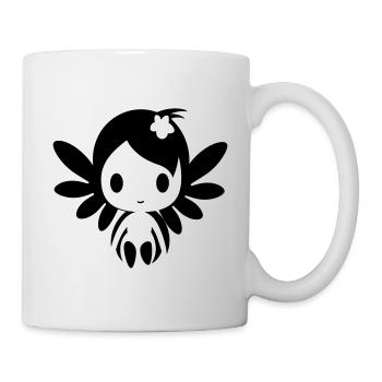 Fee - Tasse - Weiß - Rechts