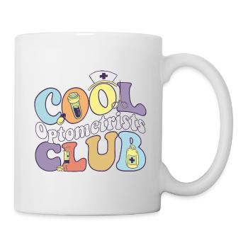 Cool Optometrists Club Eye Doctor Ophthalmologist - Mug - white - Right