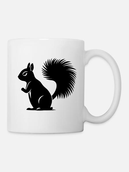 écureuil - Mug blanc - blanc