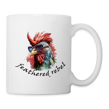 Feathered Rebel - Mug - white - Right