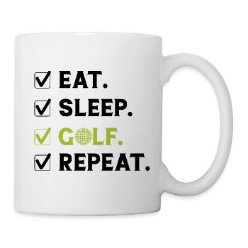 Golf Golfing Golfer Golfer Golf Club - Mug - white - Right