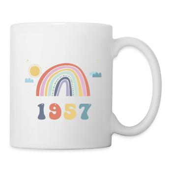 Rendre le monde meilleur depuis 1957, mignon - Mug blanc - blanc - Droite