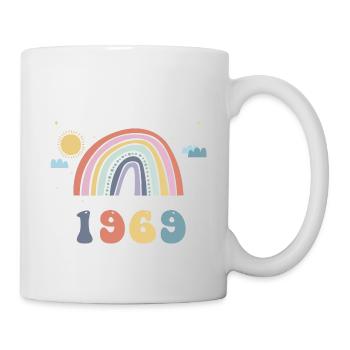 Rendre le monde meilleur depuis 1969, mignon - Mug blanc - blanc - Droite