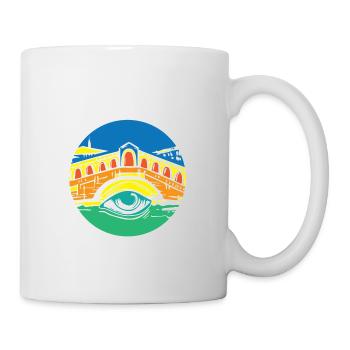 Schlemm’s Canal Glaucoma Citation drôle d’optométriste - Mug blanc - blanc - Droite