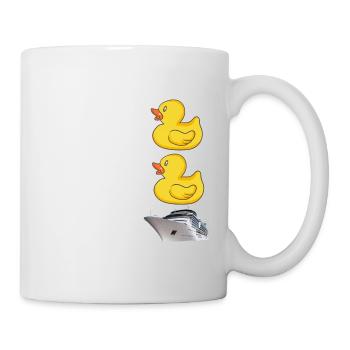 Duck Duck Cruise - Tasse - Weiß - Rechts