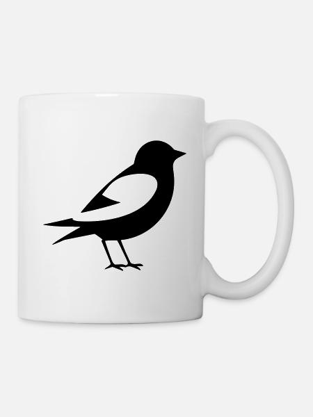 Vögelchen - Tasse - Weiß