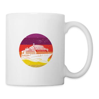 Funny Cruising Best Cruise Director Cruise Ship - Mug - white - Right