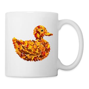 Autumn Duck - Mug - white - Right