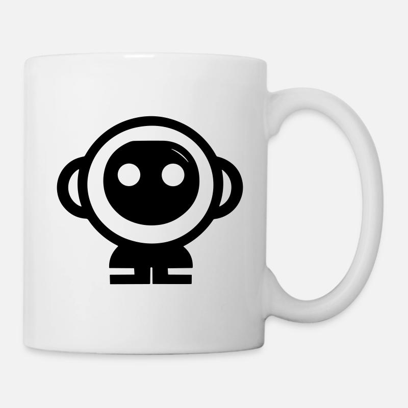 Kleiner Roboter - Tasse - Weiß
