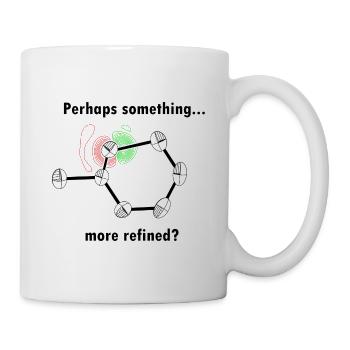 More refined (black text) - Mug - white - Right