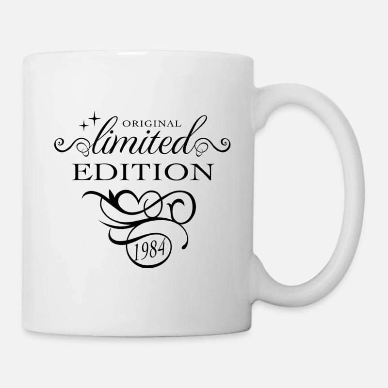 Limited Edition 1984 40. Geburtstag Geschenk Damen - Tasse - Weiß