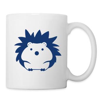 Igel - Tasse - Weiß - Rechts