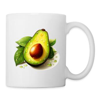 Avocado für einen Avocado Liebhaber und Sportler - Tasse - Weiß - Rechts