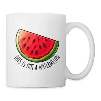 This Is Not A Watermelon - Mug - white - Right