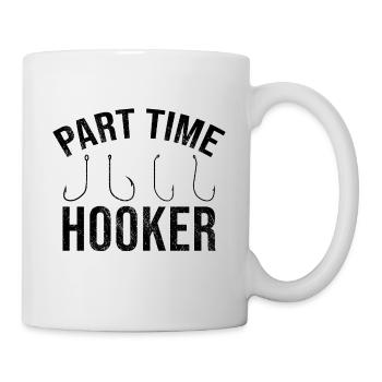 Pêcheur pêcheur pêche pêche idée cadeau humour - Mug blanc - blanc - Droite