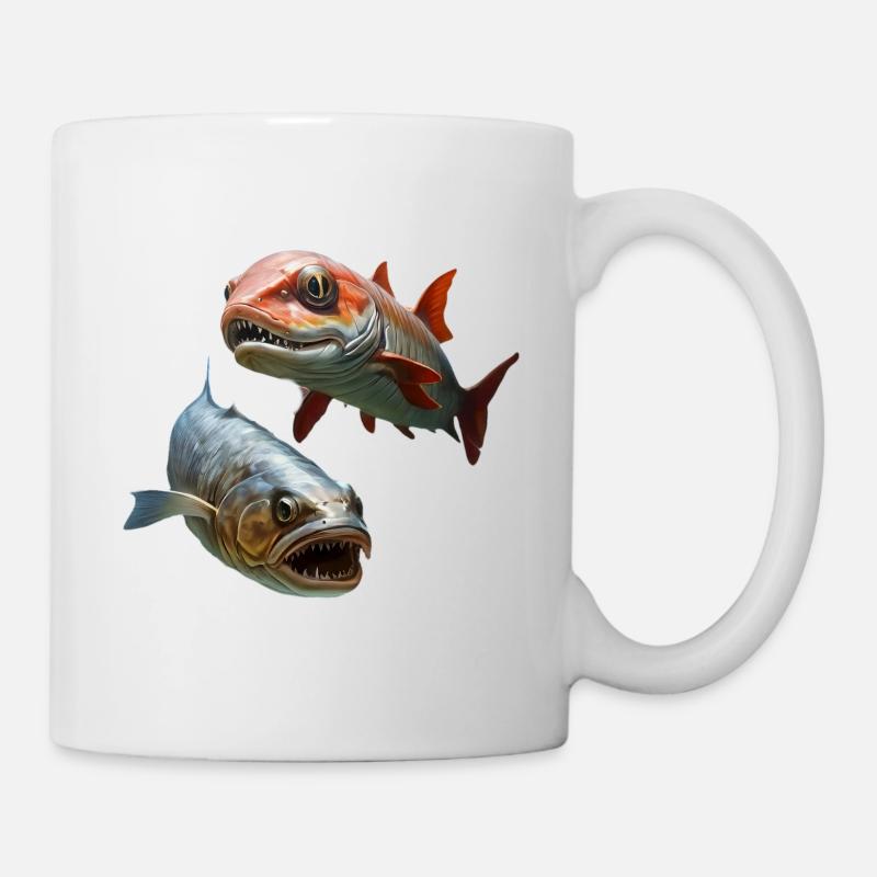 Amazonasfishing - Tasse - Weiß